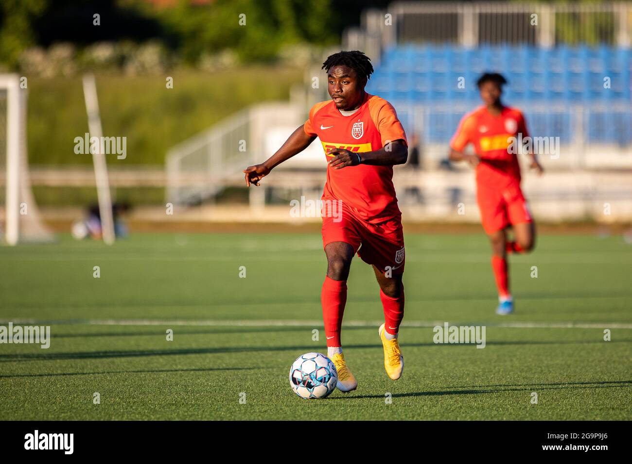Sundby Denmark 6th June 21 Willy Kumado Of Fc Nordsjaelland Seen In The Under 19 Cup Final Between Brondby If U19 And Fc Nordsjaelland U19 In Sundby Idraetspark In Sundby Denmark Photo Sundby Denmark 6th June 21 Willy Kumado Of Fc Nordsjaelland Seen In The Under 19 Cup Final Between Brondby If U19 And Fc Nordsjaelland U19 In Sundby Idraetspark In Sundby Denmark Photo