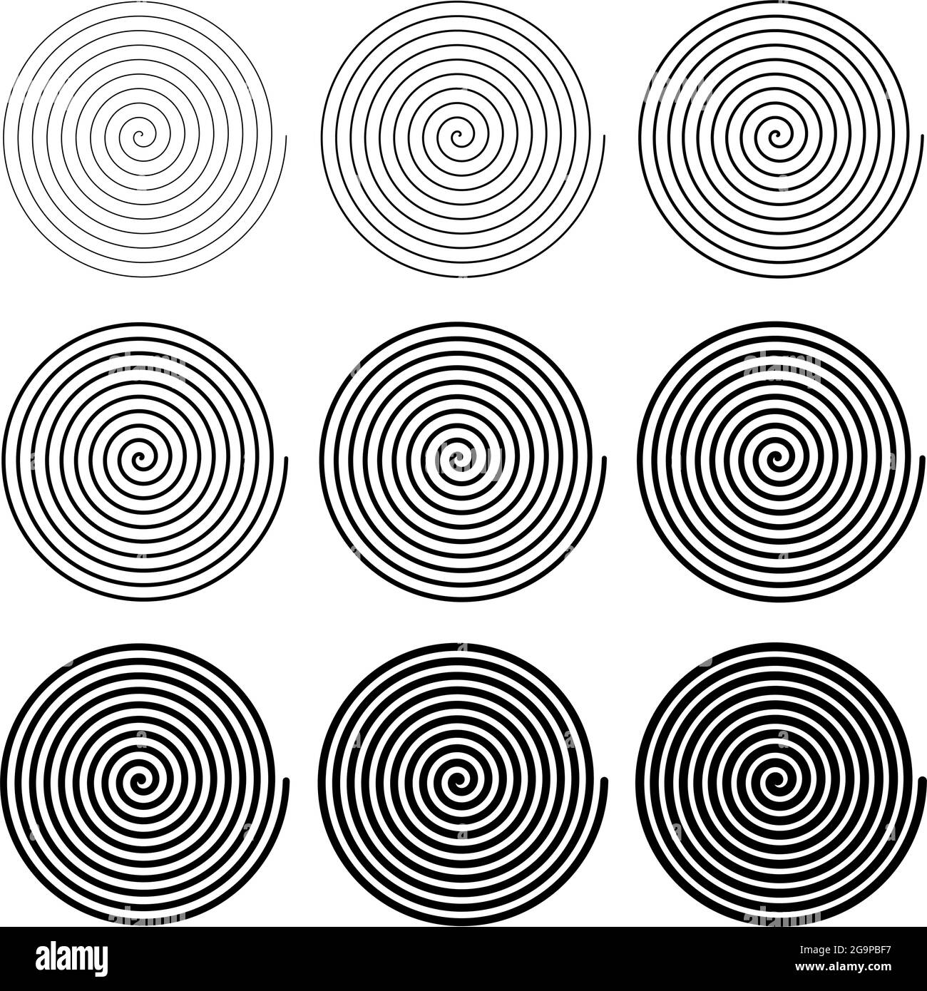 Archimedes, Archimedean spiral – stock vector illustration, clip-art  graphics Stock Vector Image & Art - Alamy