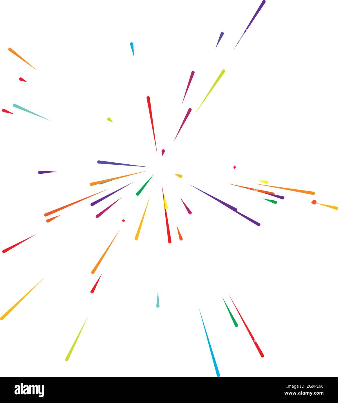 Abstract radial, radiating lines, stripes. Burst lines. Converging ...