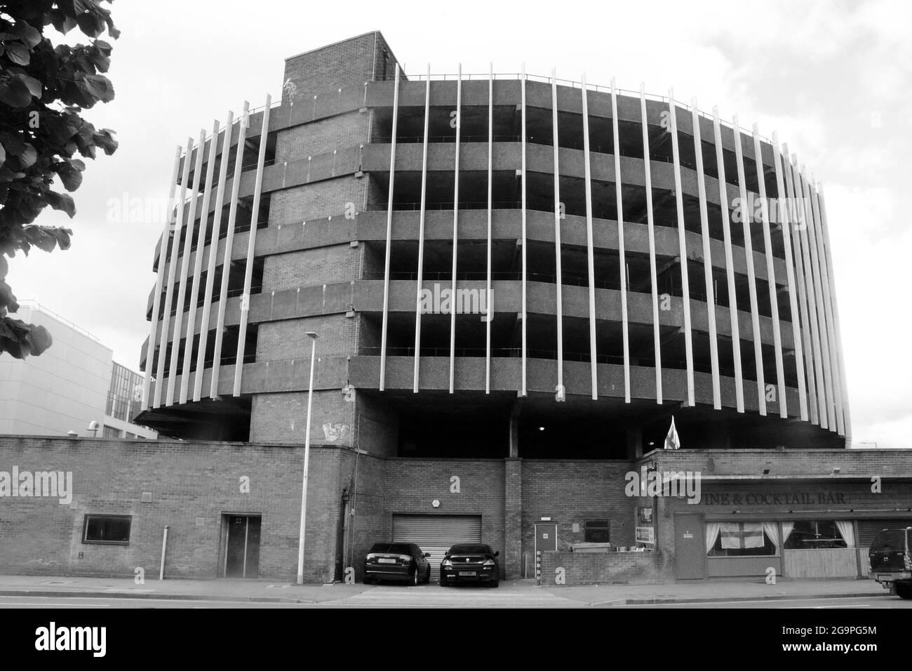 street car park, 1960s brutalist architecture, Kingston upon