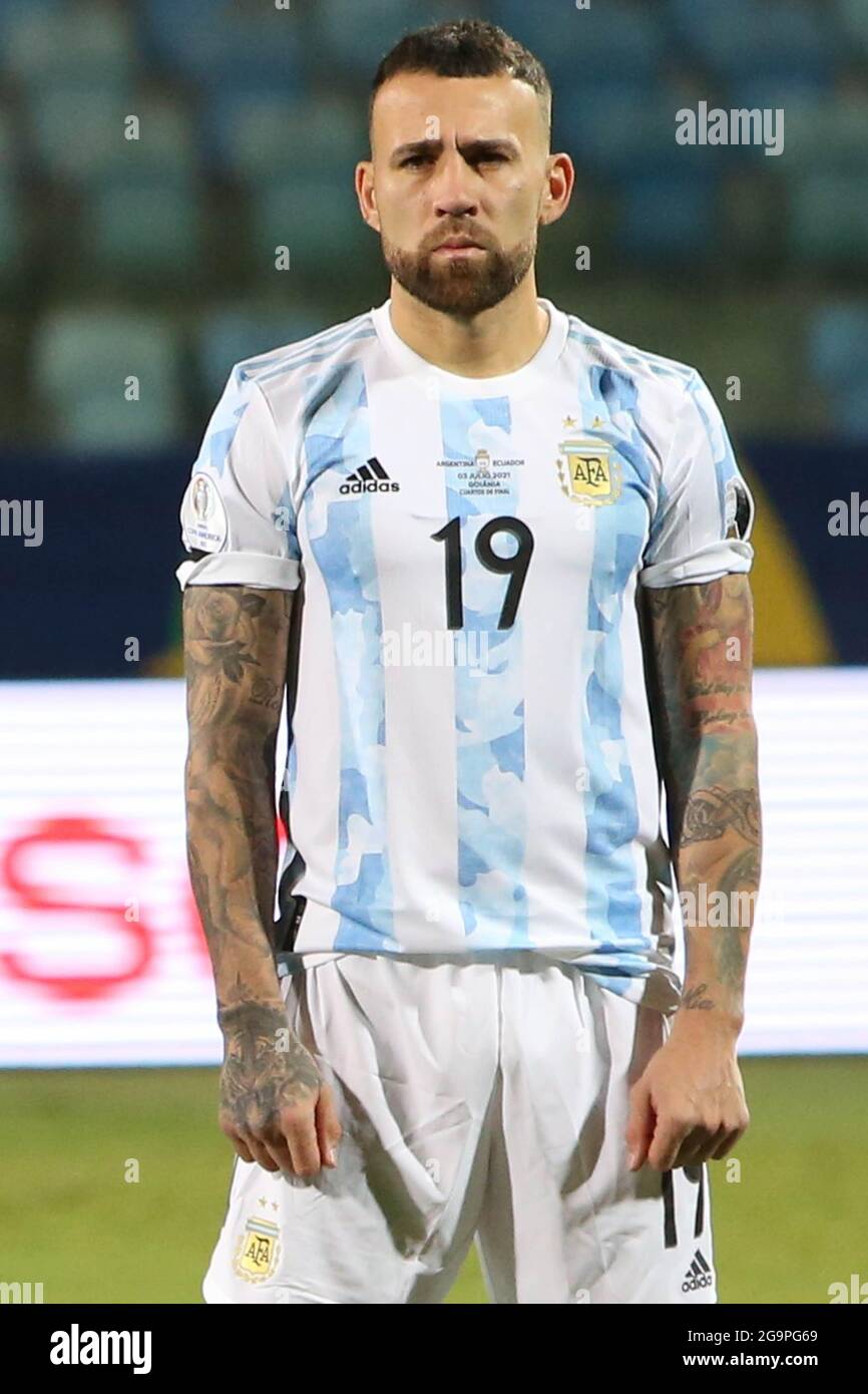 Nicolas Otamendi of Argentina during the Copa America 2021, quarter ...