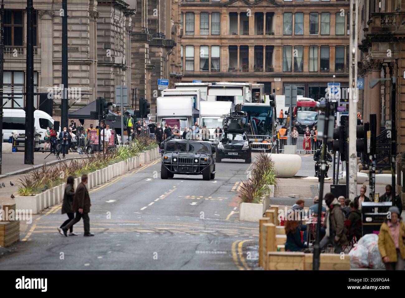 Glasgow, Scotland, UK. 27th July, 2021. PICTURED Scenes from the new