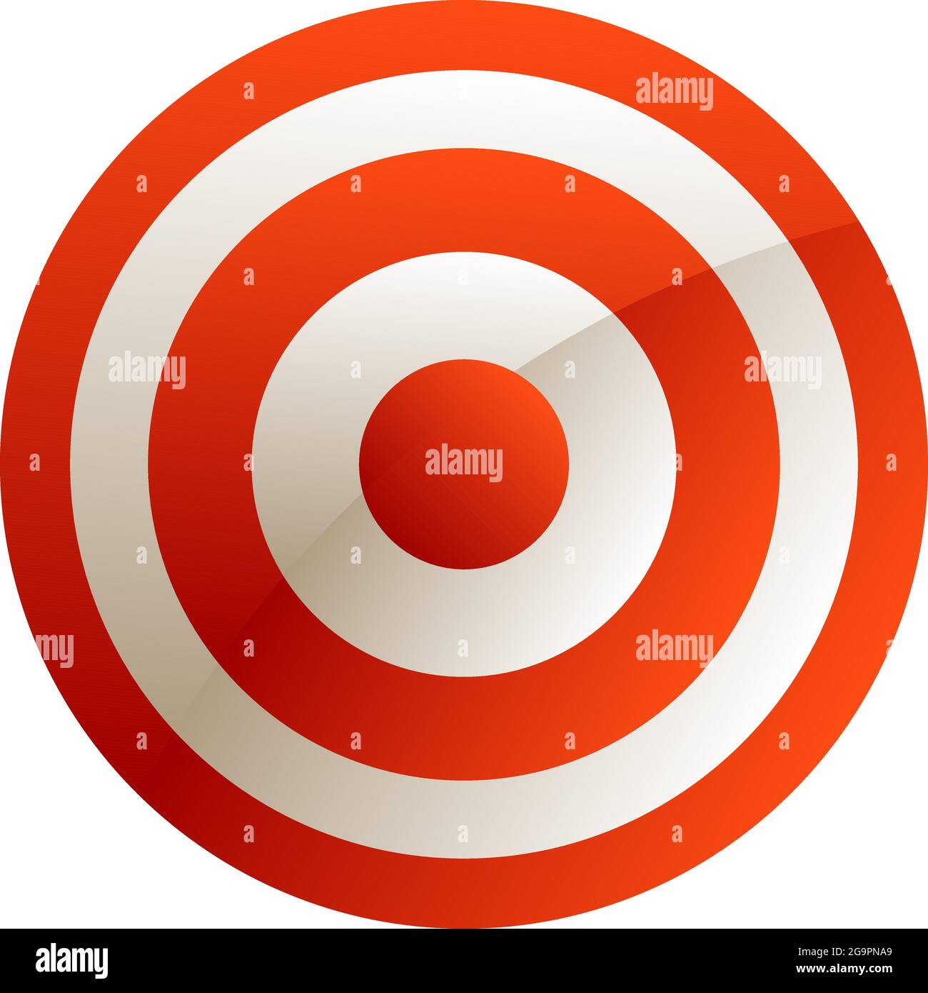 Red target mark, cross hair. Pinpoint, locate, location icon. Accurate