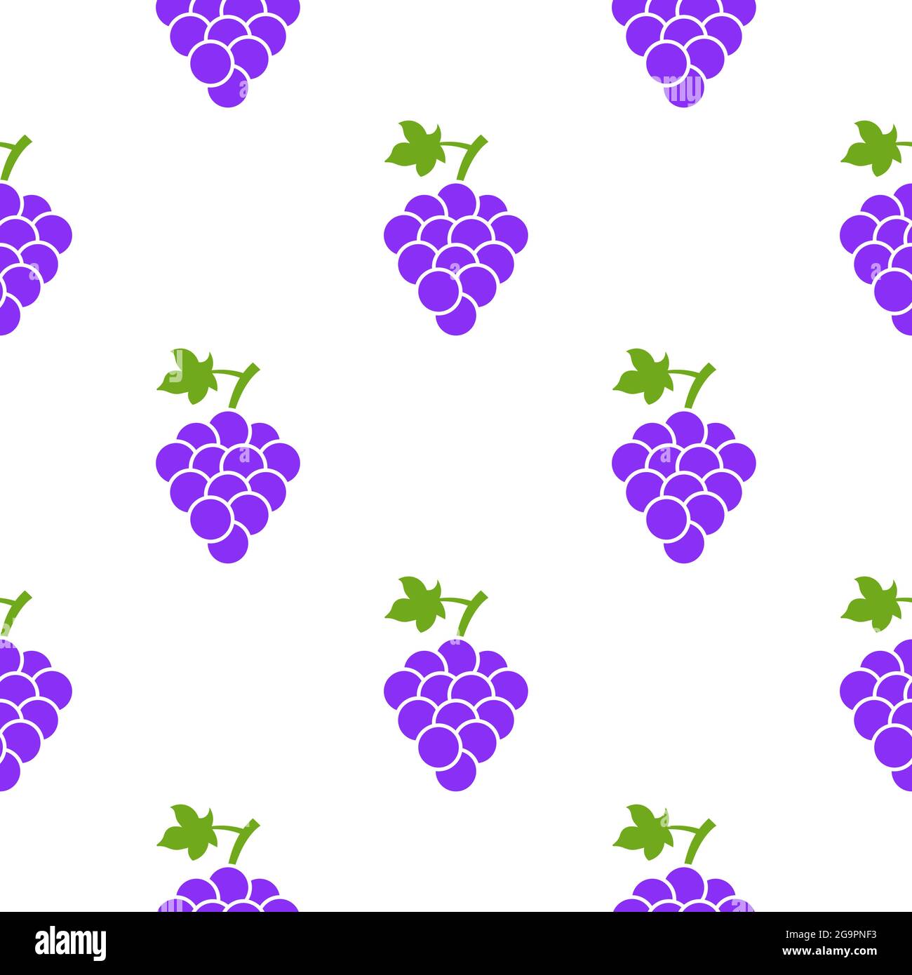Grape seamless pattern flat graphic background. Grape simple vector pattern  Stock Vector Image & Art - Alamy