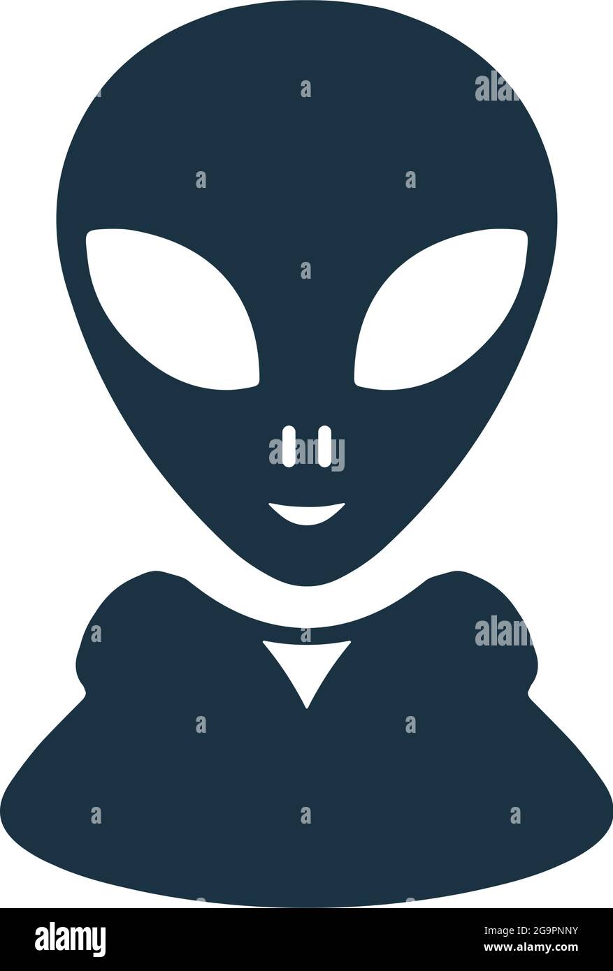 Alien, creature icon - Use for commercial purposes, print media, web or any  type of design projects. Vector EPS file Stock Vector Image & Art - Alamy