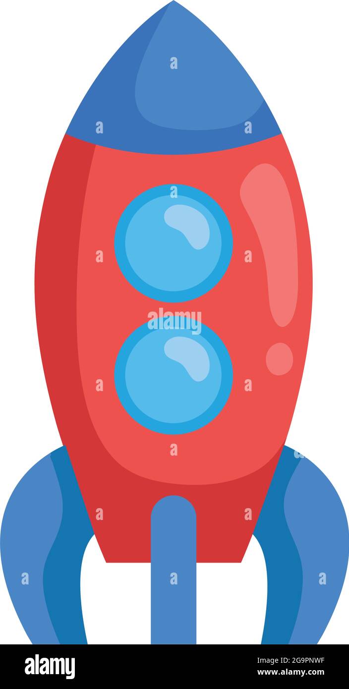 rocket of toy icon Stock Vector Image & Art - Alamy