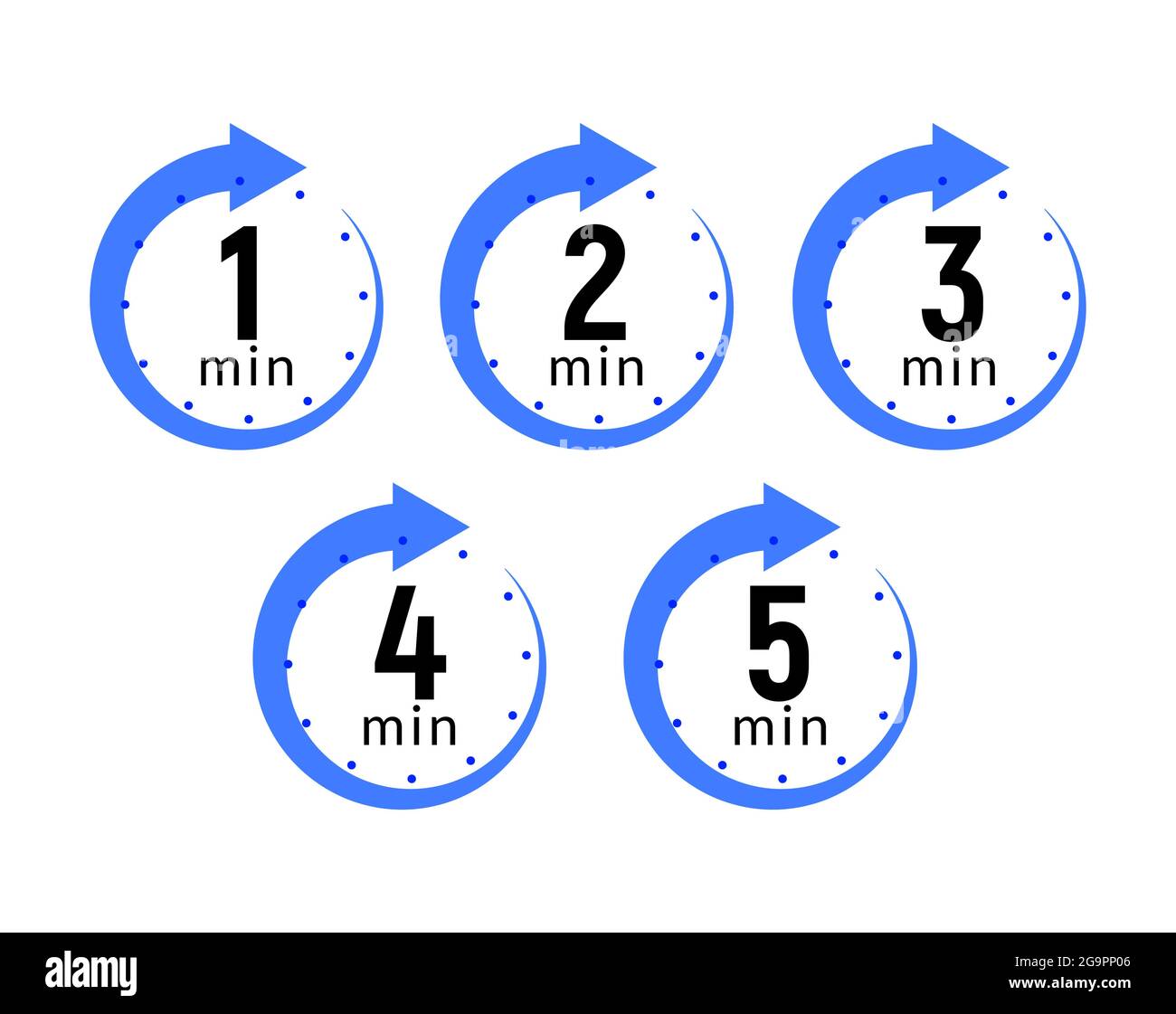 Timer clock Stopwatch 5 minute to 1 hours isolated set icons Label cooking  time Vector illustration Label measure time Cooking time and more Stock  Vector Image & Art - Alamy
