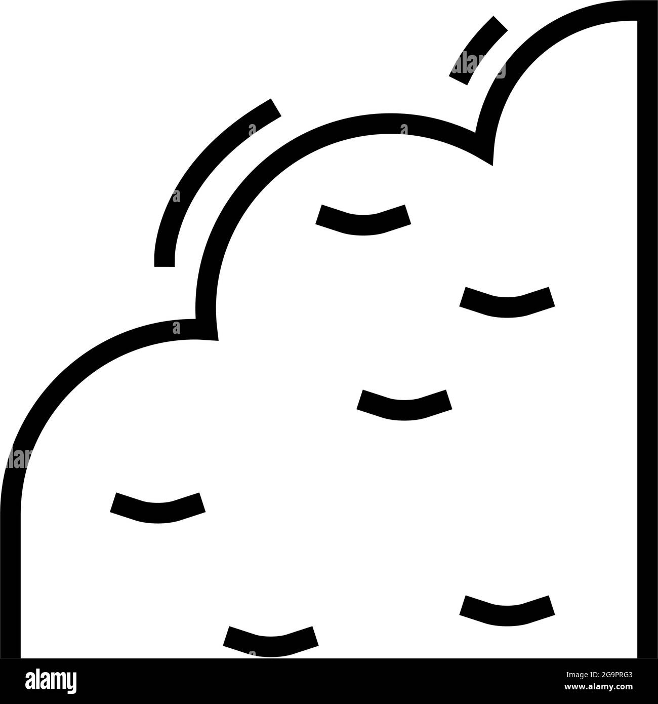 india rubber line icon vector illustration Stock Vector