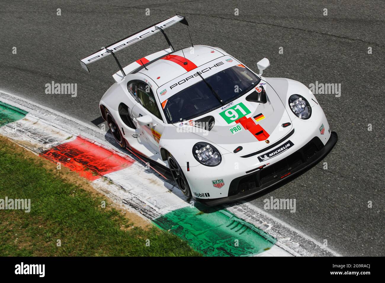 Porsche Gt Team Porsche 911 Rsr 19 Gianmaria Bruni Richard Lietz Wec 21 Round 3 Monza 16 18 July 21 Stock Photo Alamy