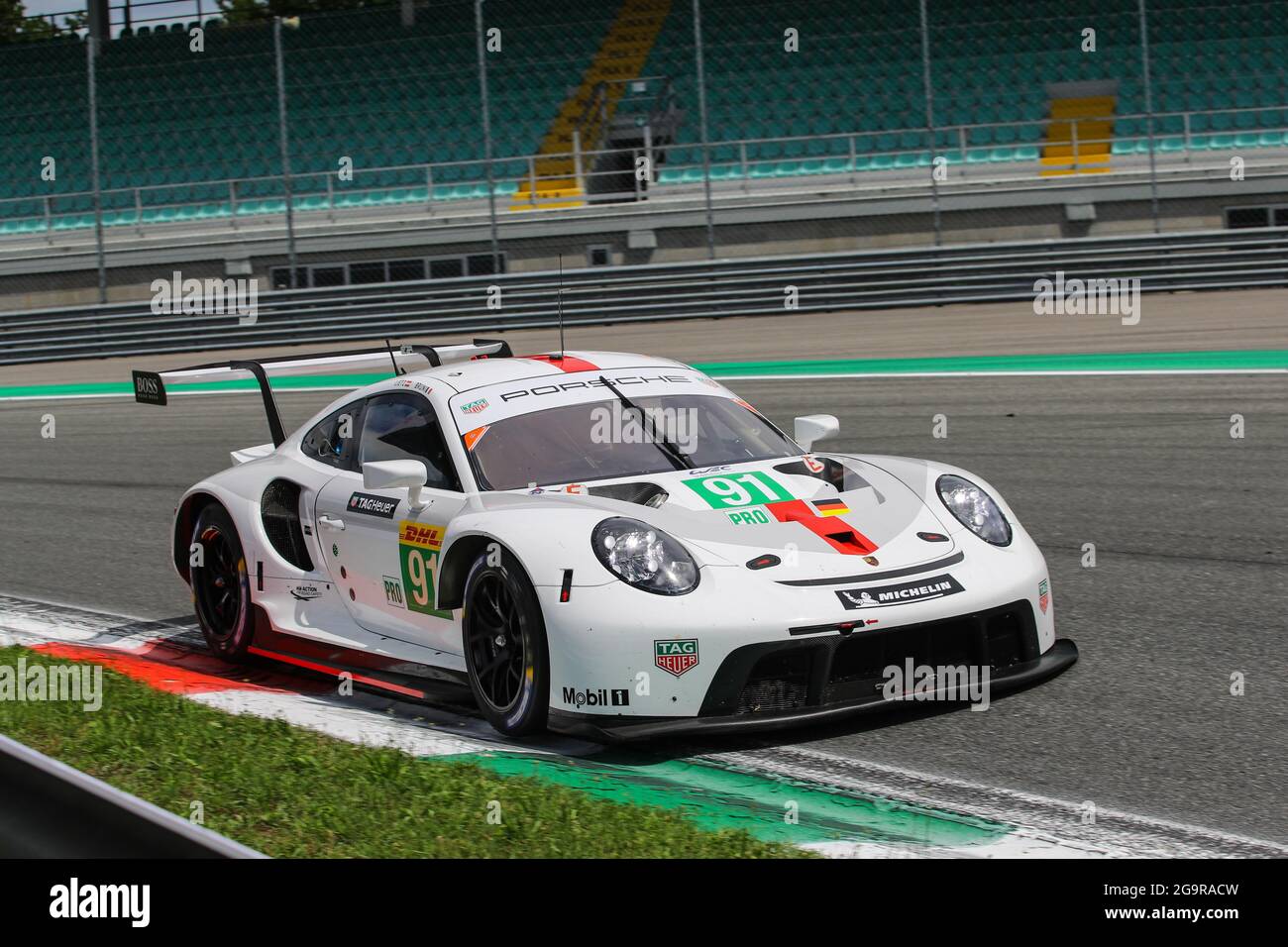 Porsche Gt Team Porsche 911 Rsr 19 Gianmaria Bruni Richard Lietz Wec 21 Round 3 Monza 16 18 July 21 Stock Photo Alamy