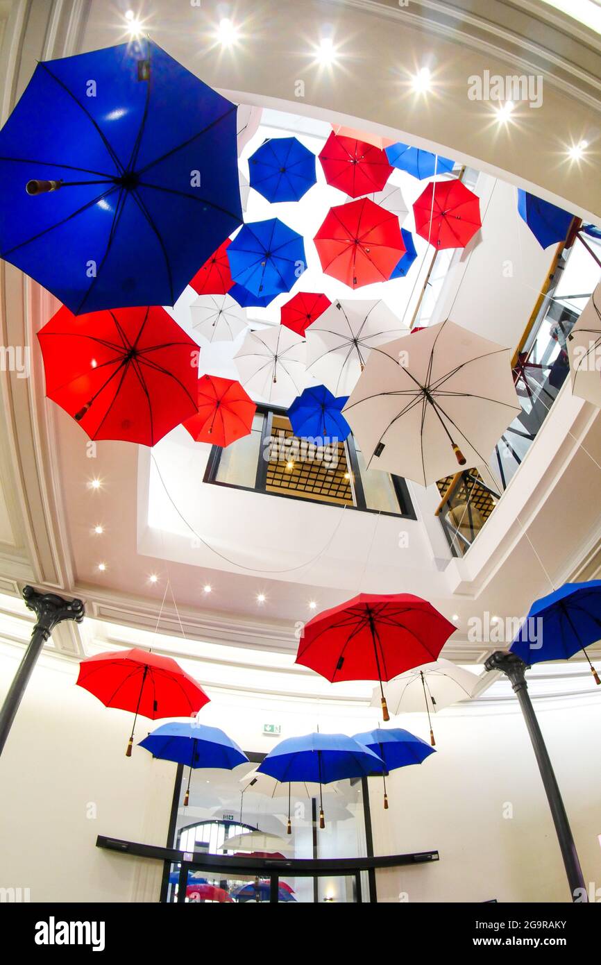 Les Parapluies de Cherboug manufacture, Cherbourg, Manche department,  Cotentin, Normandy, France Stock Photo - Alamy