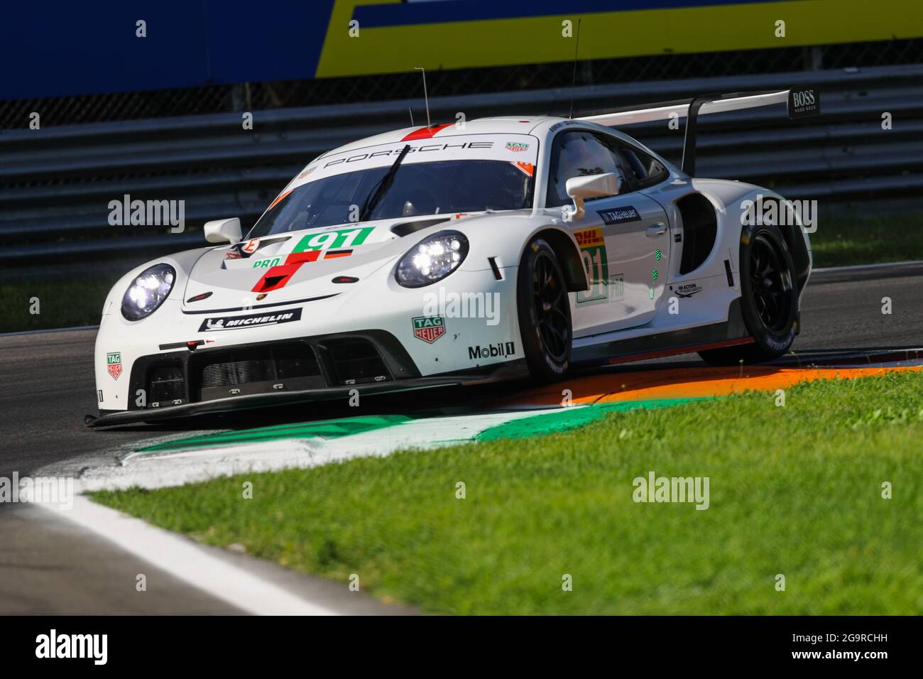 Porsche Gt Team Porsche 911 Rsr 19 Gianmaria Bruni Richard Lietz Wec 21 Round 3 Monza 16 18 July 21 Stock Photo Alamy