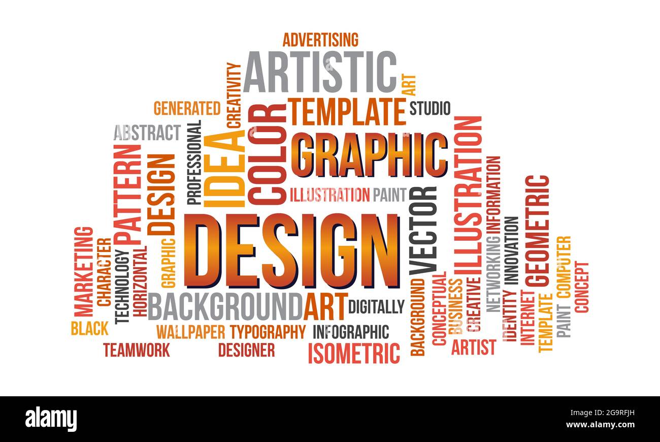 Graphic Design Word Art