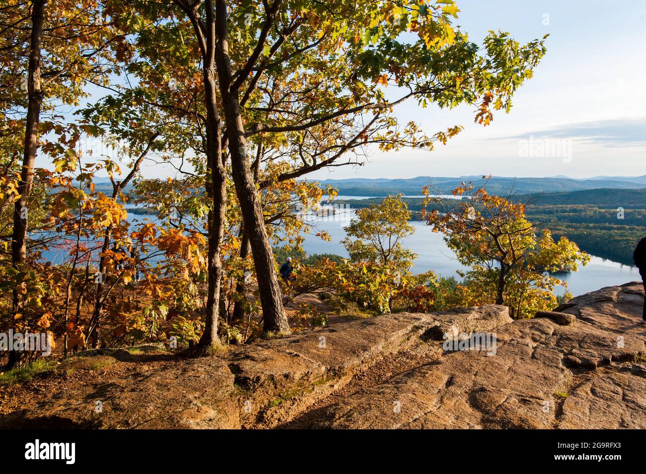 View of Squam Lake from West Rattlesnake Trail, Holderness, New