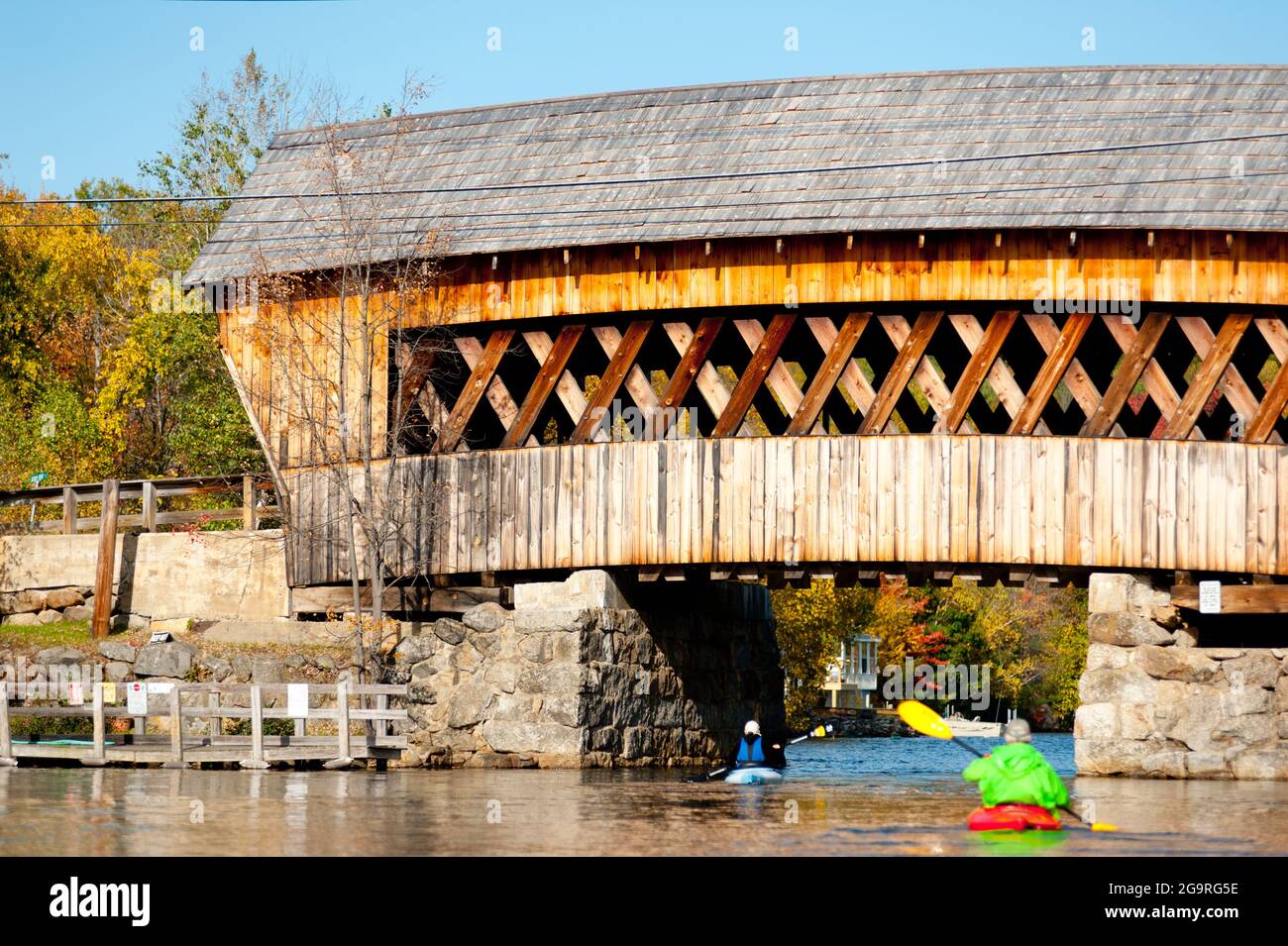 Squam River Covered Bridge, Little Squam Lake, Ashland, New Hampshire
