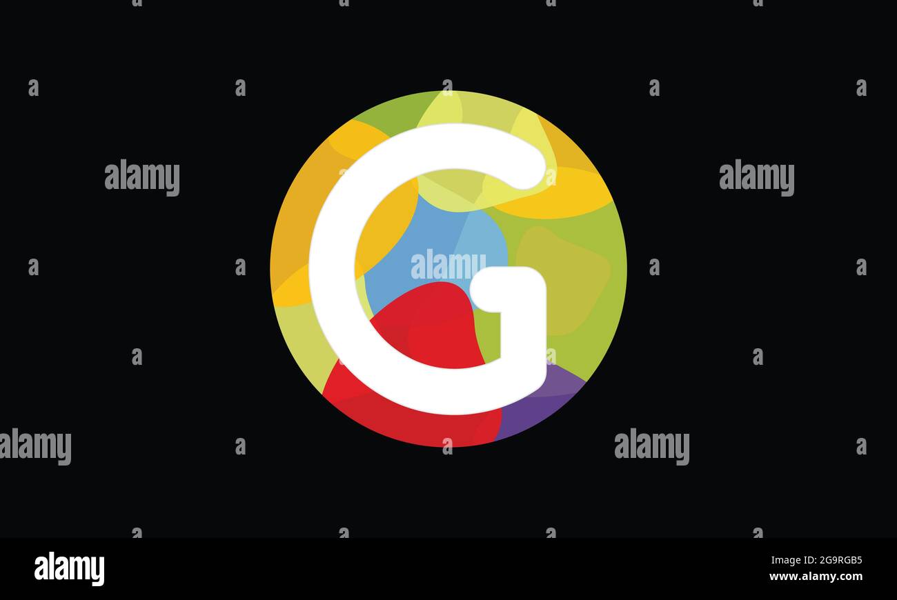 Colorful Letter G Logo Design vector Template. Abstract Technology ...