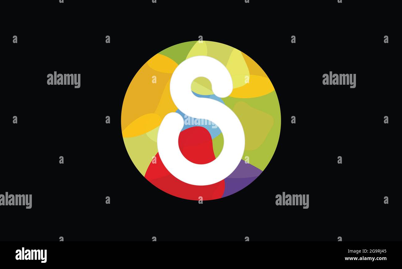 Colorful Letter S Logo Design vector Template. Abstract Technology ...