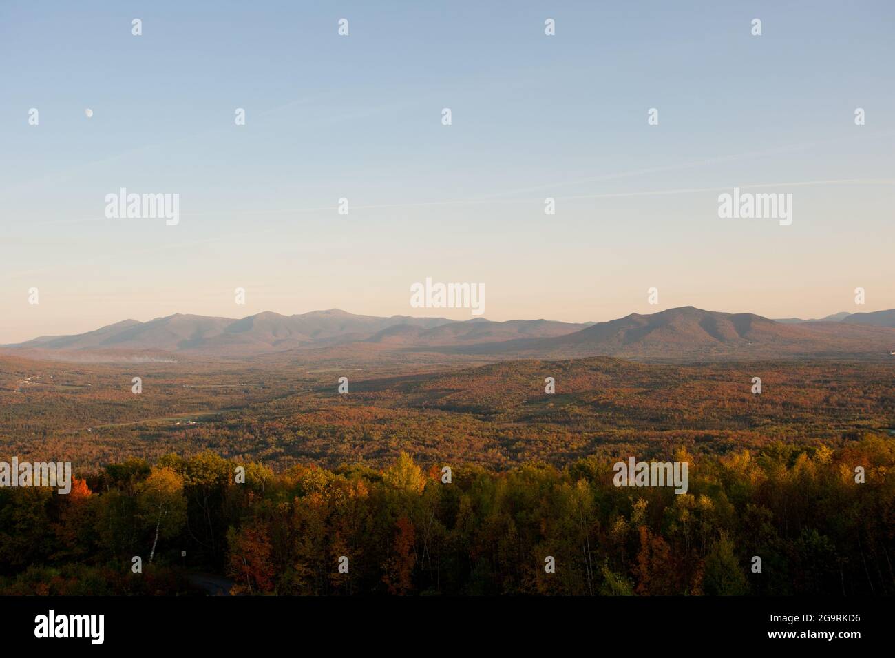 View from Week's State Park, Lancaster, NH Stock Photo Alamy