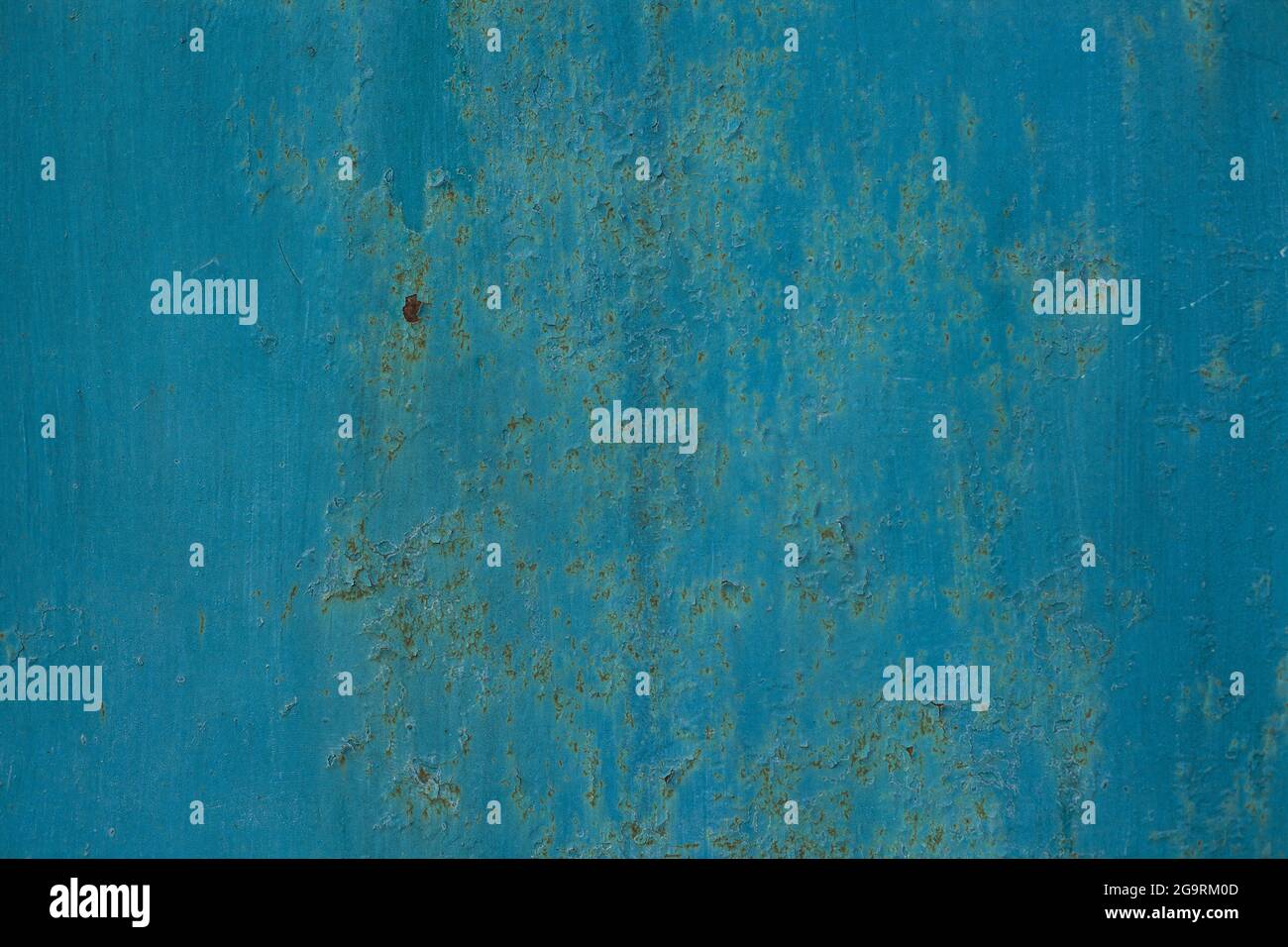 iron cracked blue old texture Stock Photo