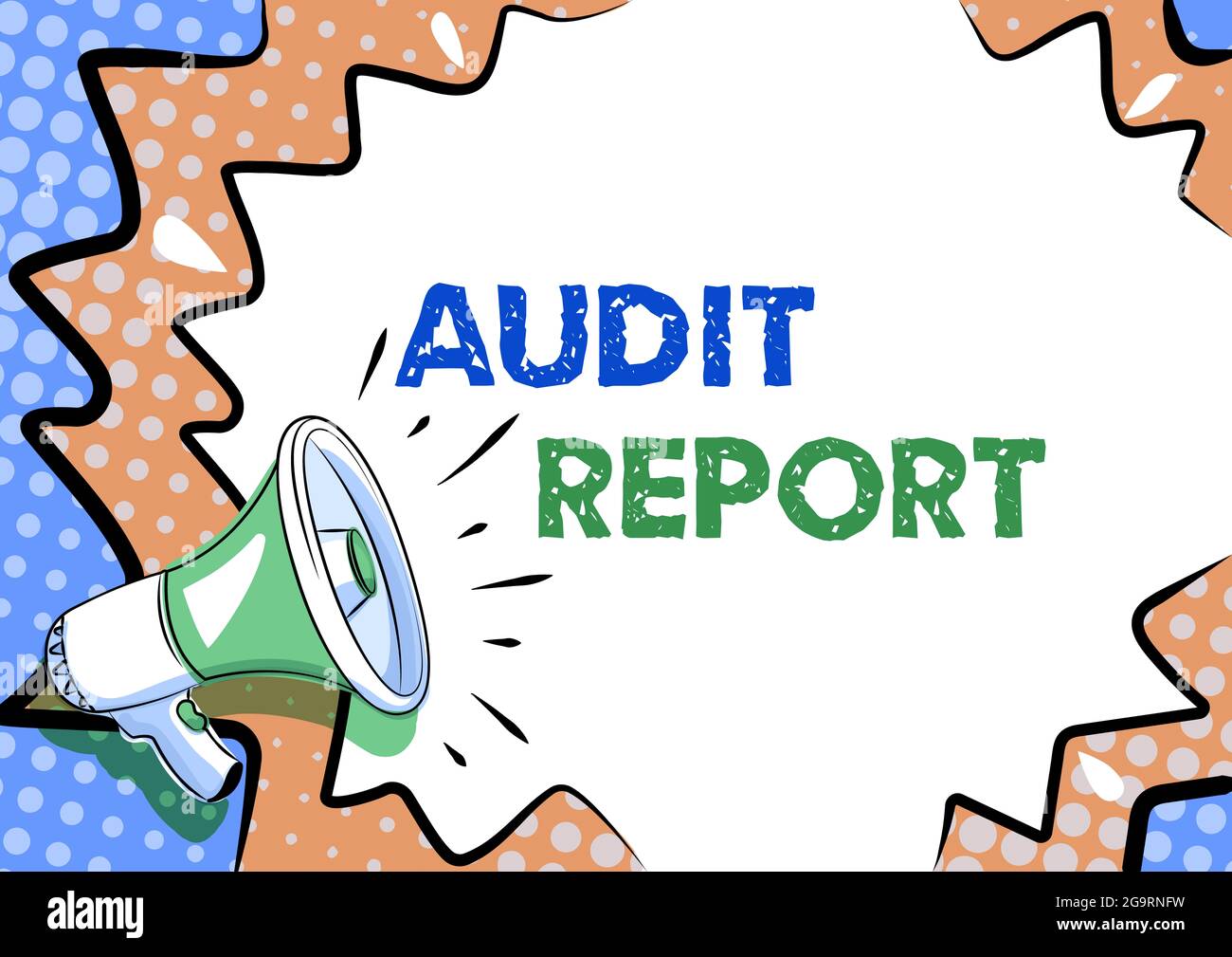 Hand writing sign Audit Report. Internet Concept An appraisal of ...