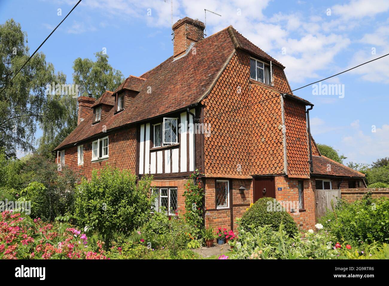 Church Walk, Headcorn, Kent, England, Great Britain, United Kingdom