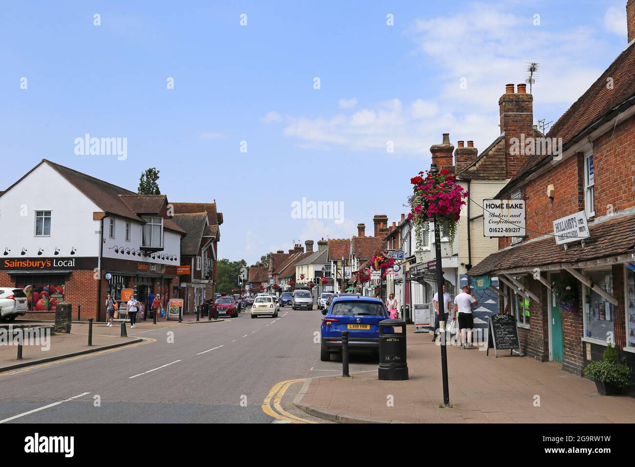 High Street, Headcorn, Kent, England, Great Britain, United Kingdom