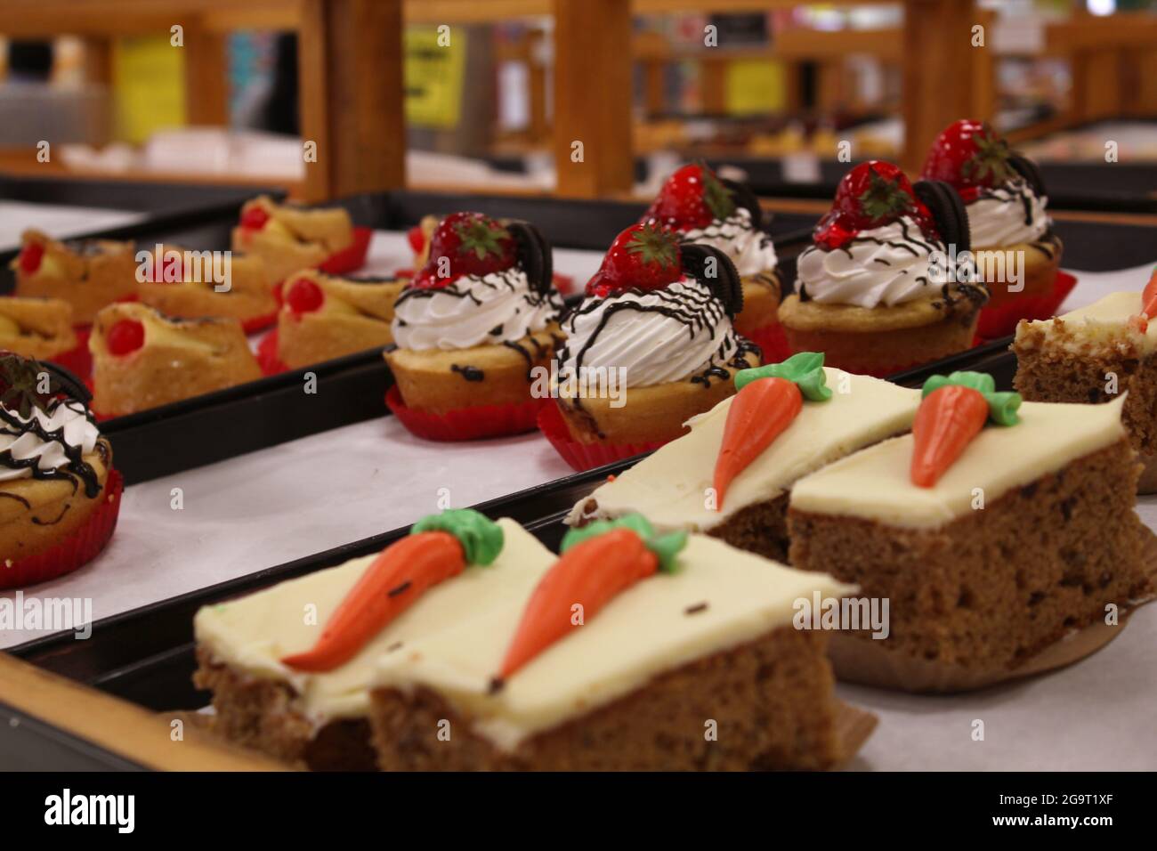 close up of pastries Stock Photo