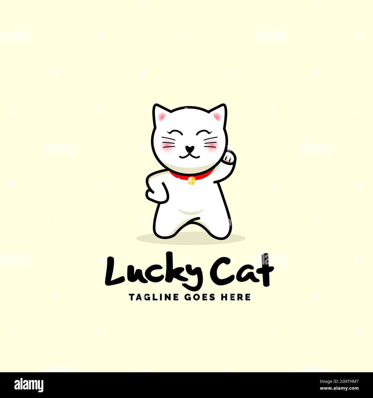 Japanese cat cartoon hires stock photography and images Alamy