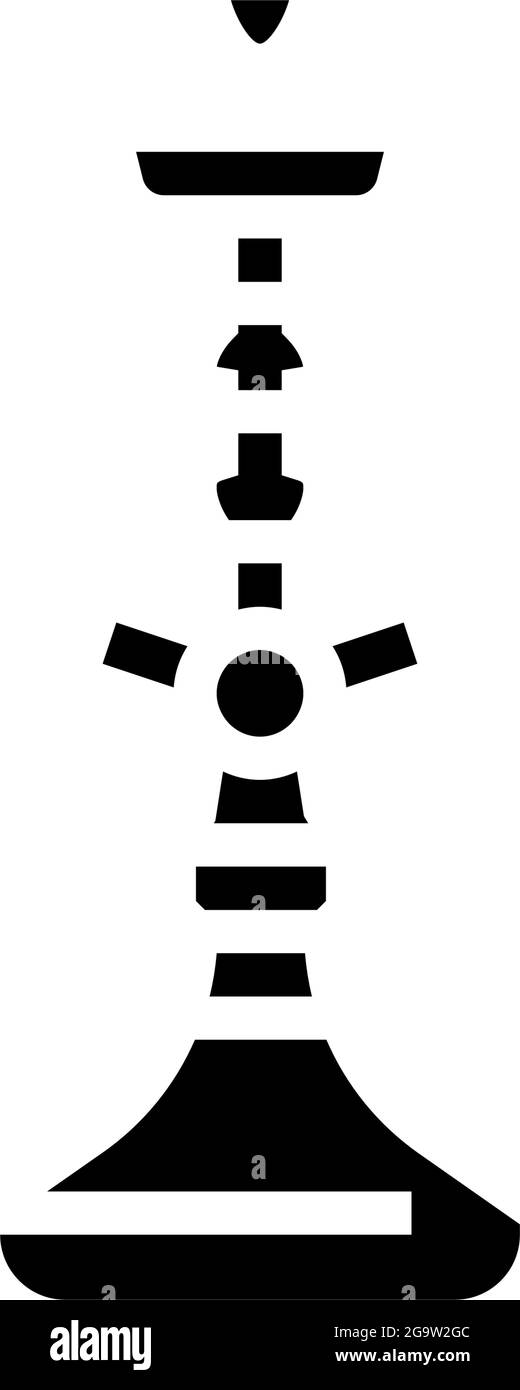 turkish hookah glyph icon vector illustration Stock Vector Image & Art ...