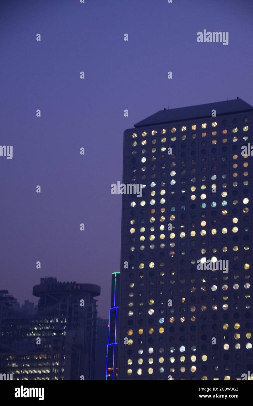 A night view of Hong Kong Stock Photo - Alamy