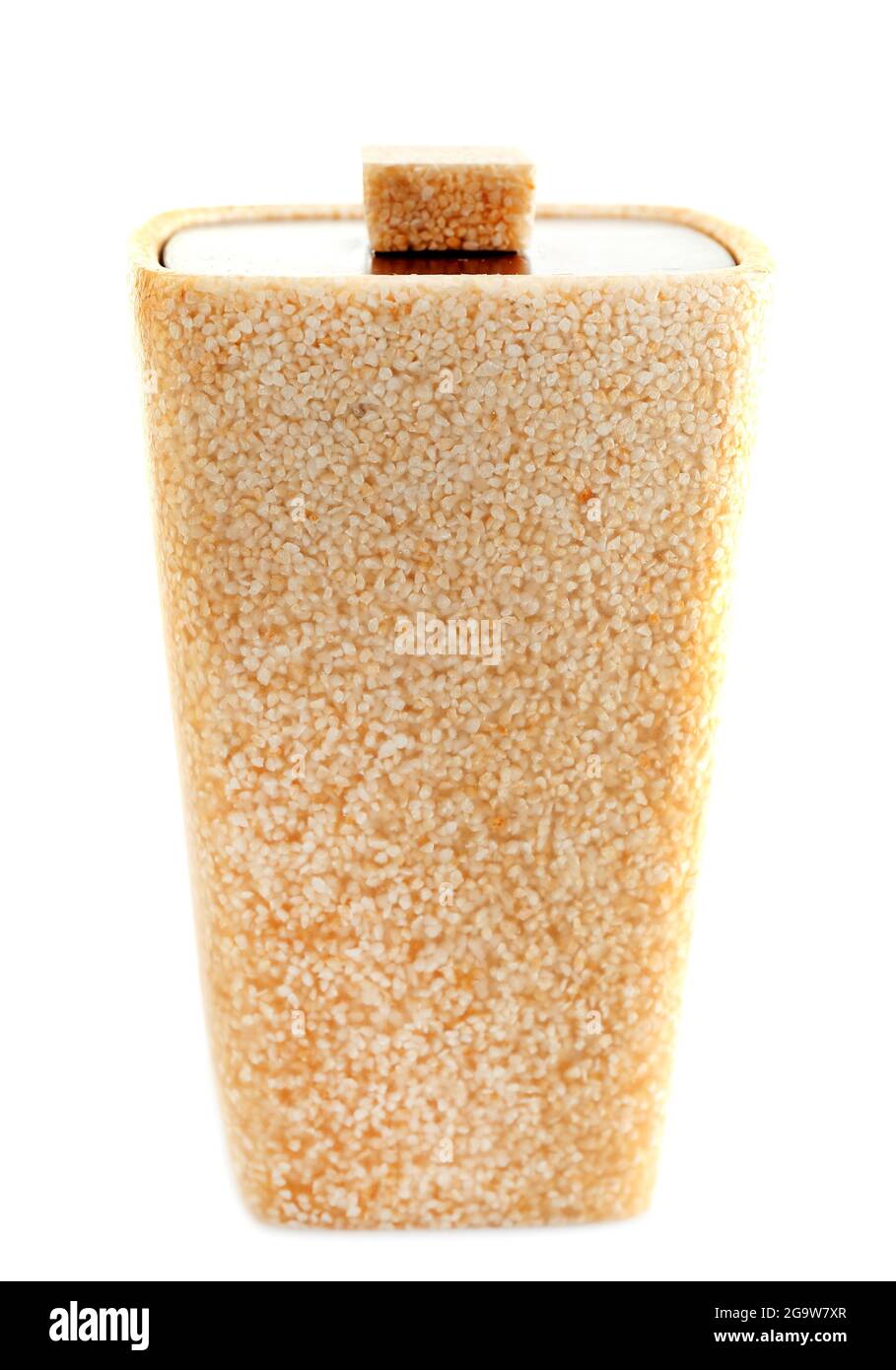 Containers of cotton pad isolated on white Stock Photo Alamy