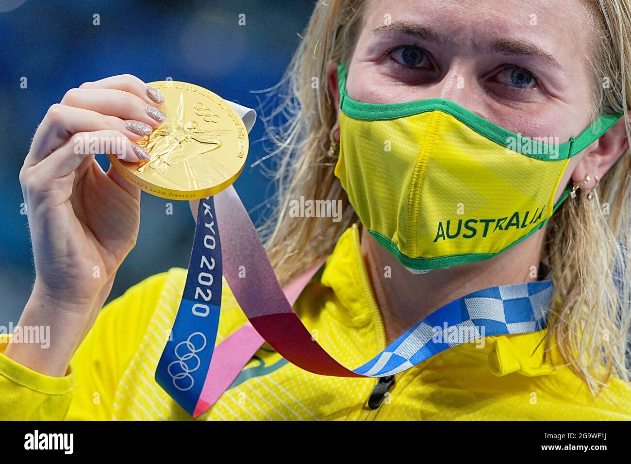 Tokio, Japan. 28th July, 2021. Swimming: Olympics,200m Freestyle, Women ...