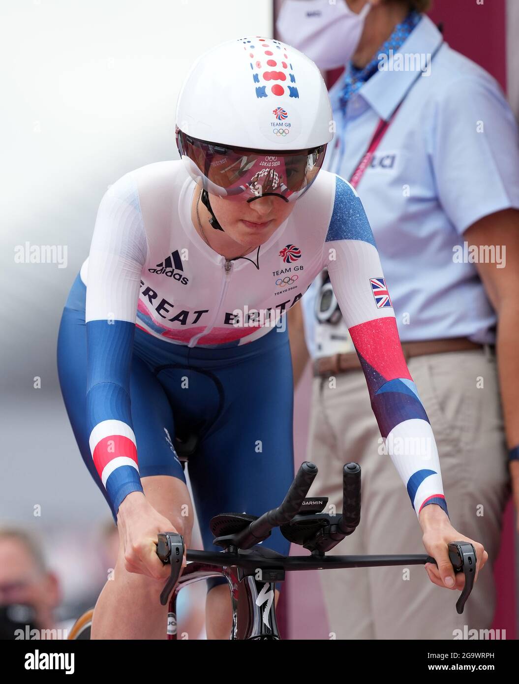 Great Britain's Anna Shackley competes in the Women's Individual Time ...