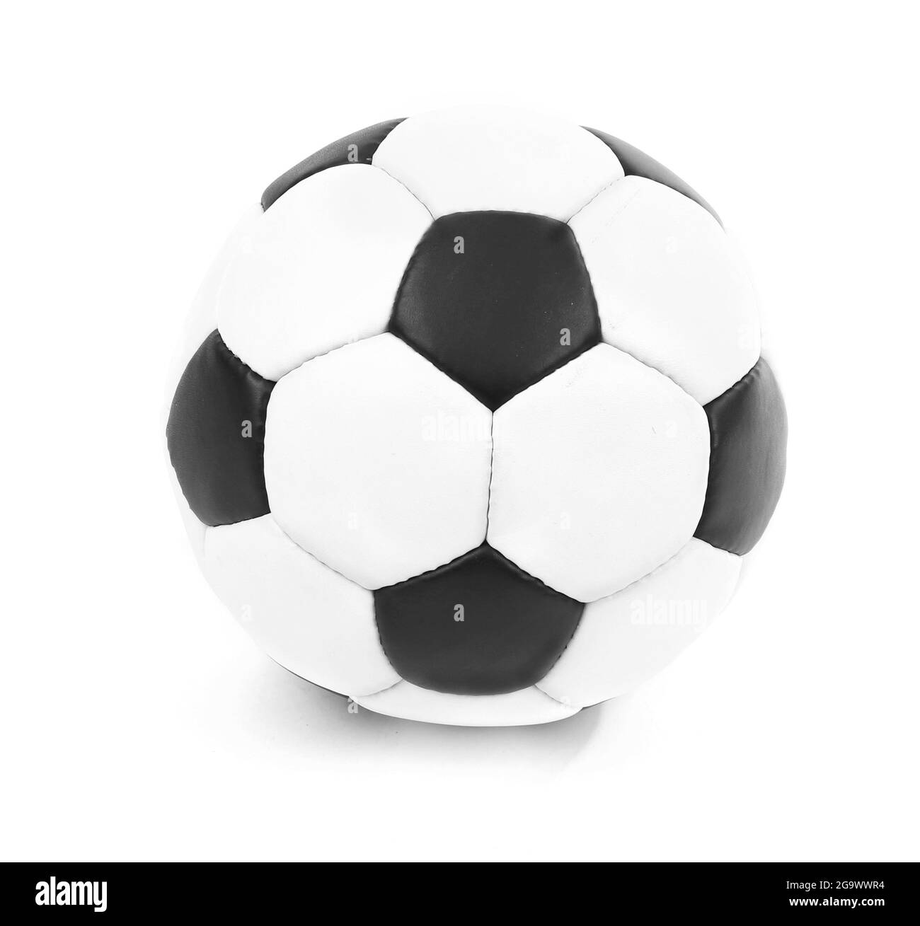 Soccer ball isolated on white Stock Photo - Alamy