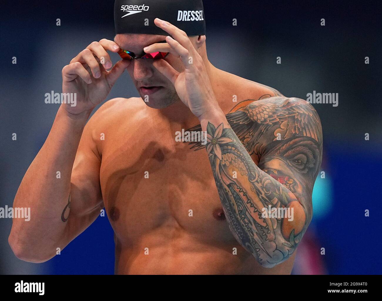 Tokyo, Japan. 28th July, 2021. Caeleb Dressel of the United States ...