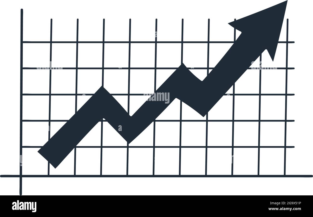 business graph illustration Stock Vector Image & Art - Alamy