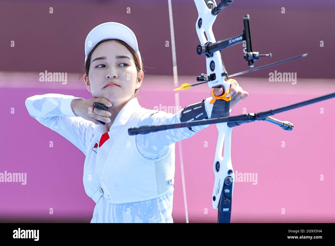Tokyo Japan 28th July 21 Azusa Yamauchi Jpn Archery Women S Individual During The Tokyo Olympic