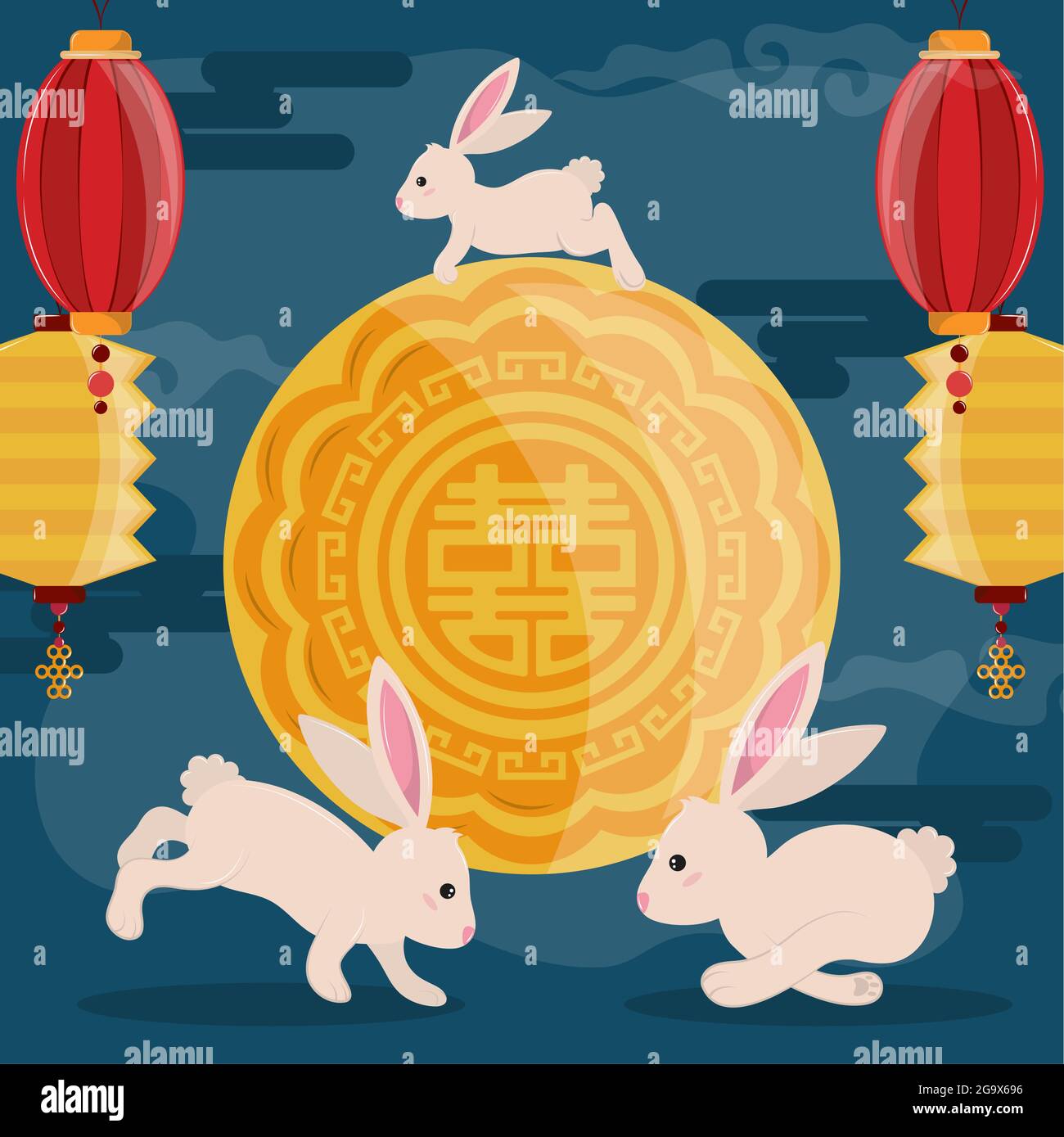 chinese mid autumn Stock Vector Image & Art - Alamy