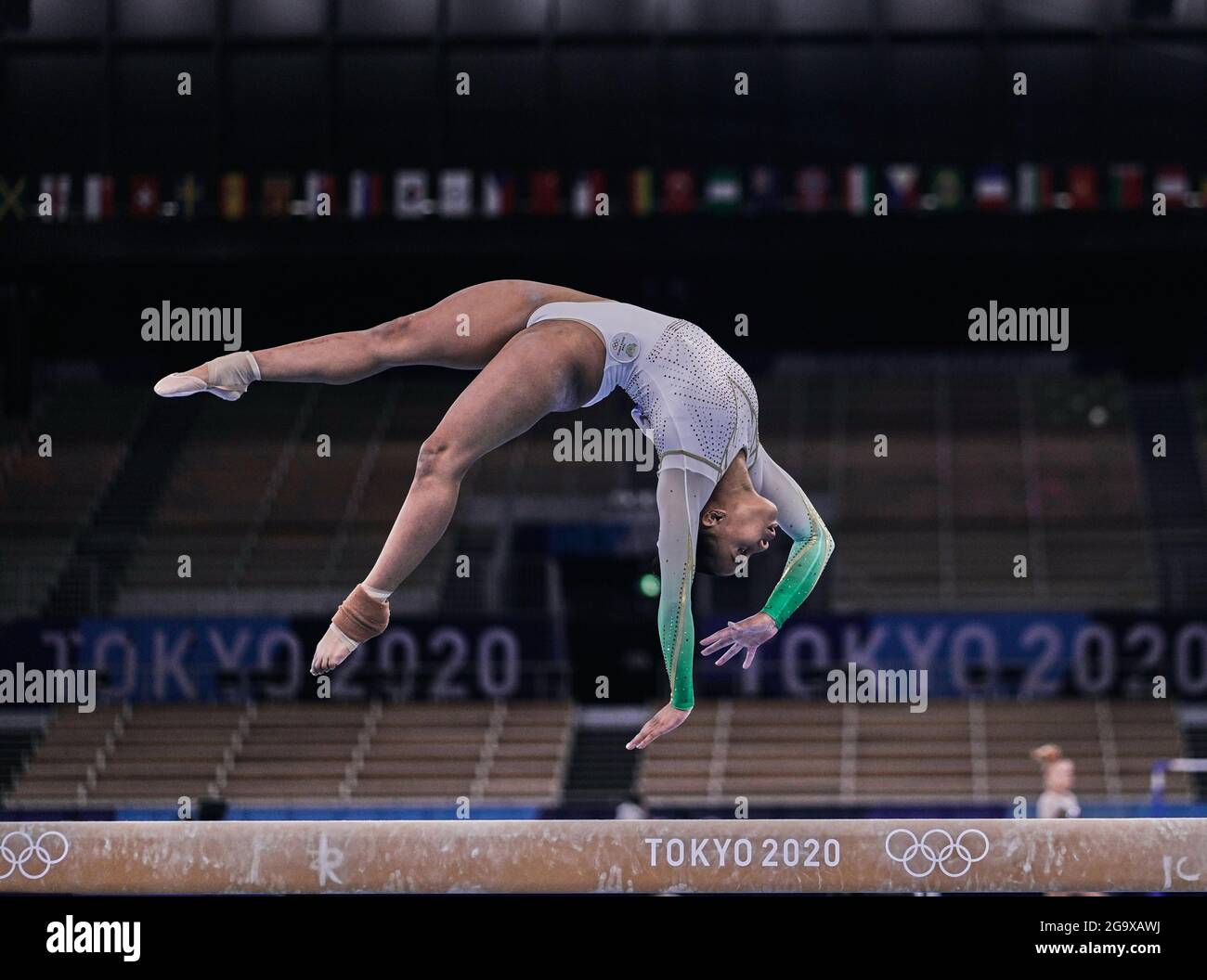 Ariake Gymnastics Centre, Tokyo, Japan. 25th July, 2021. Caitlin