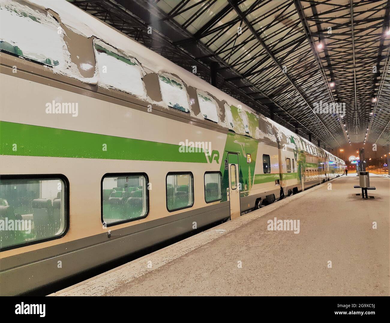 VR train, Helsinki Central Railway Station, Helsinki Finland Stock Photo -  Alamy
