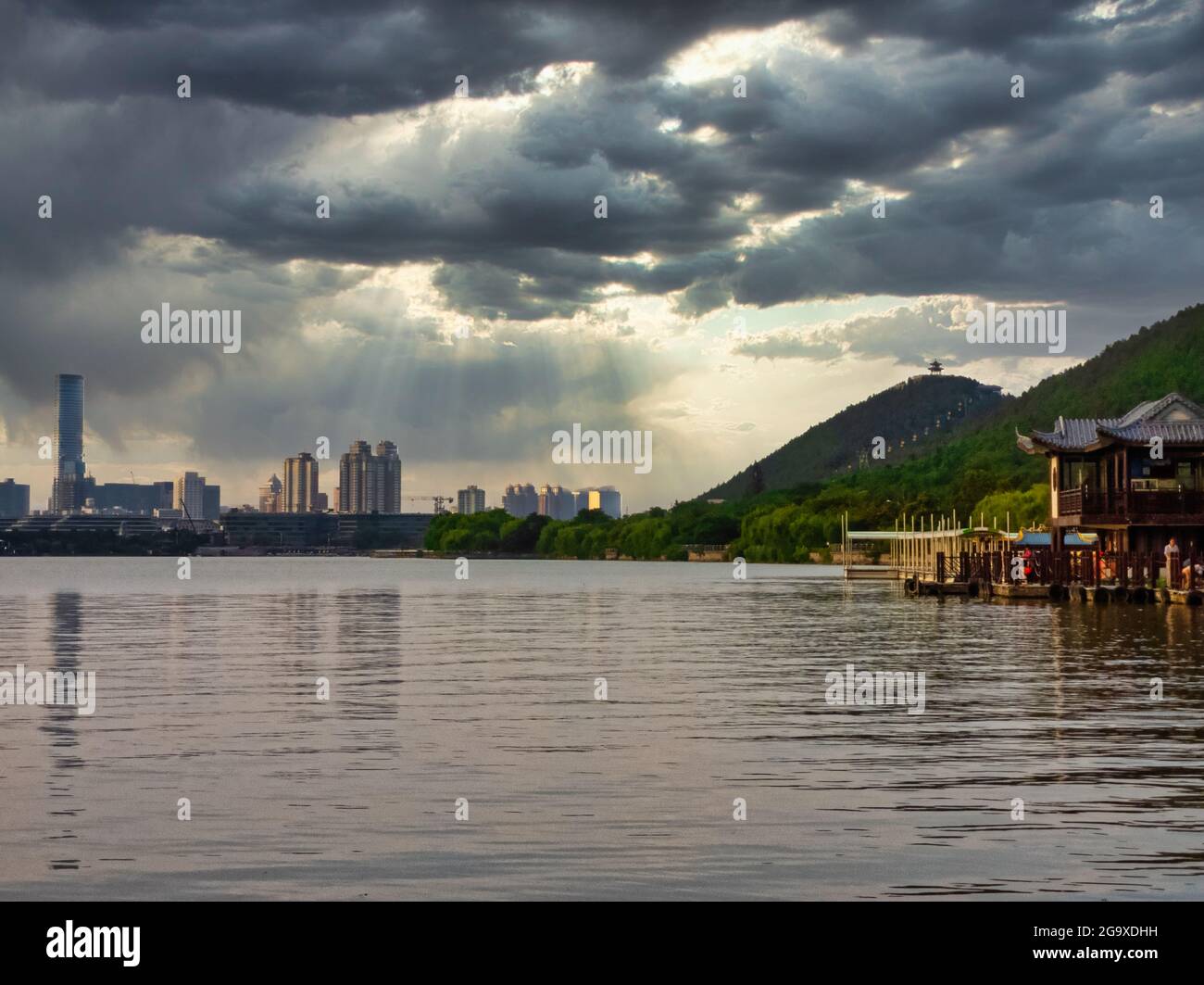 Xuzhou, Jiangsu Province, Yunlong Lake's South Lake scenic area
