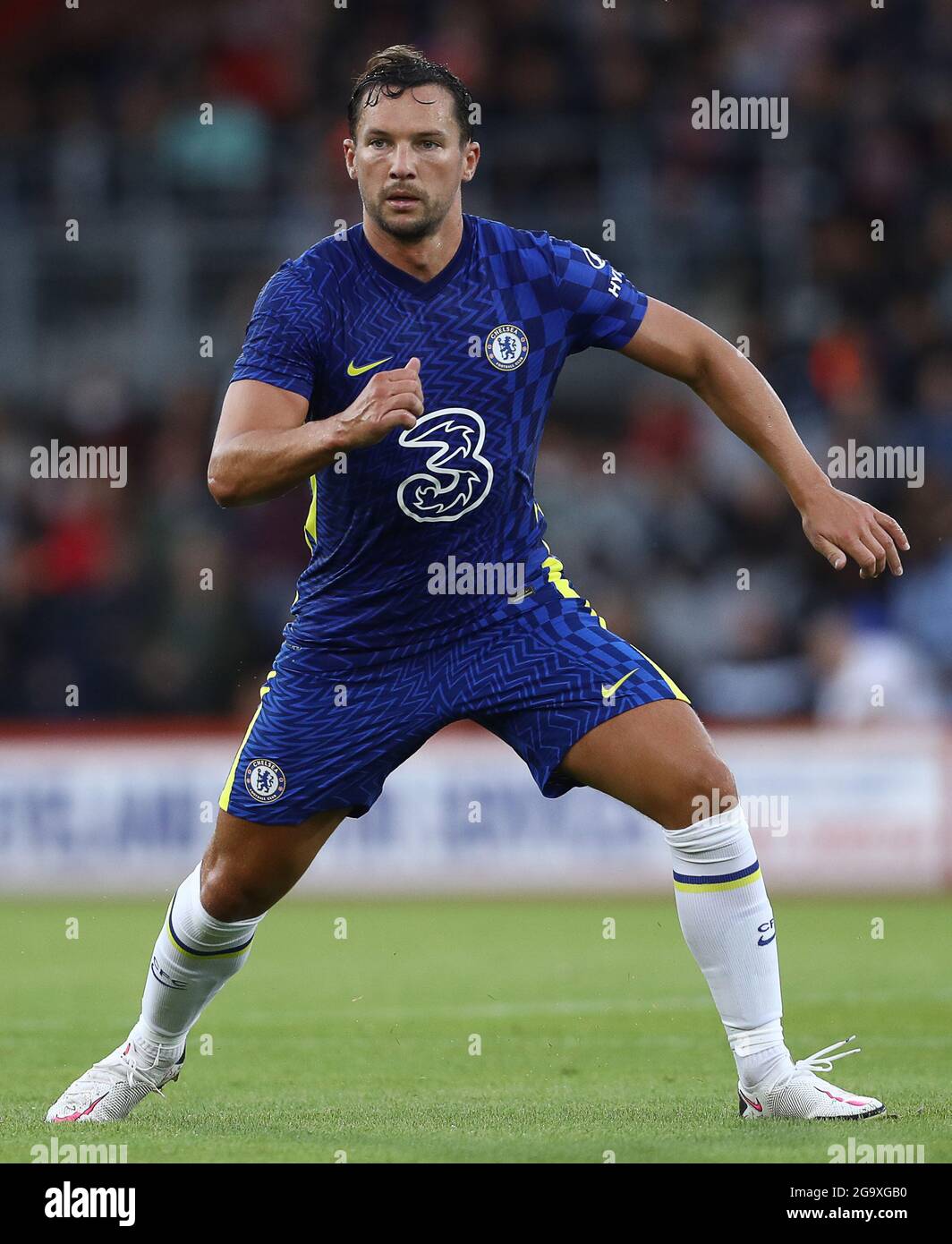 Bournemouth, England, 27th July 2021. Danny Drinkwater of Chelsea during the Pre Season Friendly match at the Vitality Stadium, Bournemouth. Picture credit should read: Paul Terry / Sportimage Stock Photo