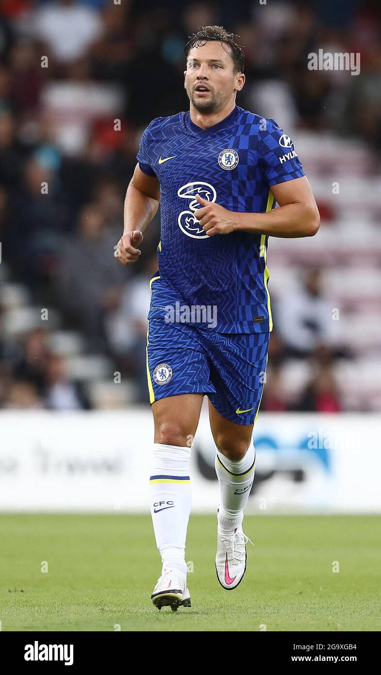 Bournemouth, England, 27th July 2021. Danny Drinkwater of Chelsea during the Pre Season Friendly match at the Vitality Stadium, Bournemouth. Picture credit should read: Paul Terry / Sportimage Stock Photo
