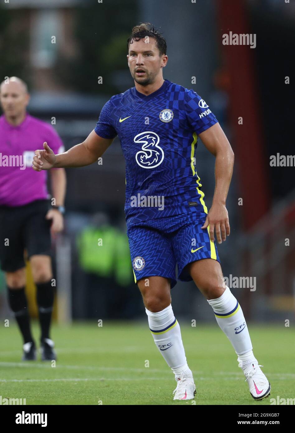 Bournemouth, England, 27th July 2021. Danny Drinkwater of Chelsea during the Pre Season Friendly match at the Vitality Stadium, Bournemouth. Picture credit should read: Paul Terry / Sportimage Stock Photo