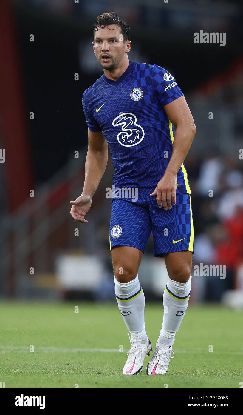 Bournemouth, England, 27th July 2021. Danny Drinkwater of Chelsea during the Pre Season Friendly match at the Vitality Stadium, Bournemouth. Picture credit should read: Paul Terry / Sportimage Stock Photo