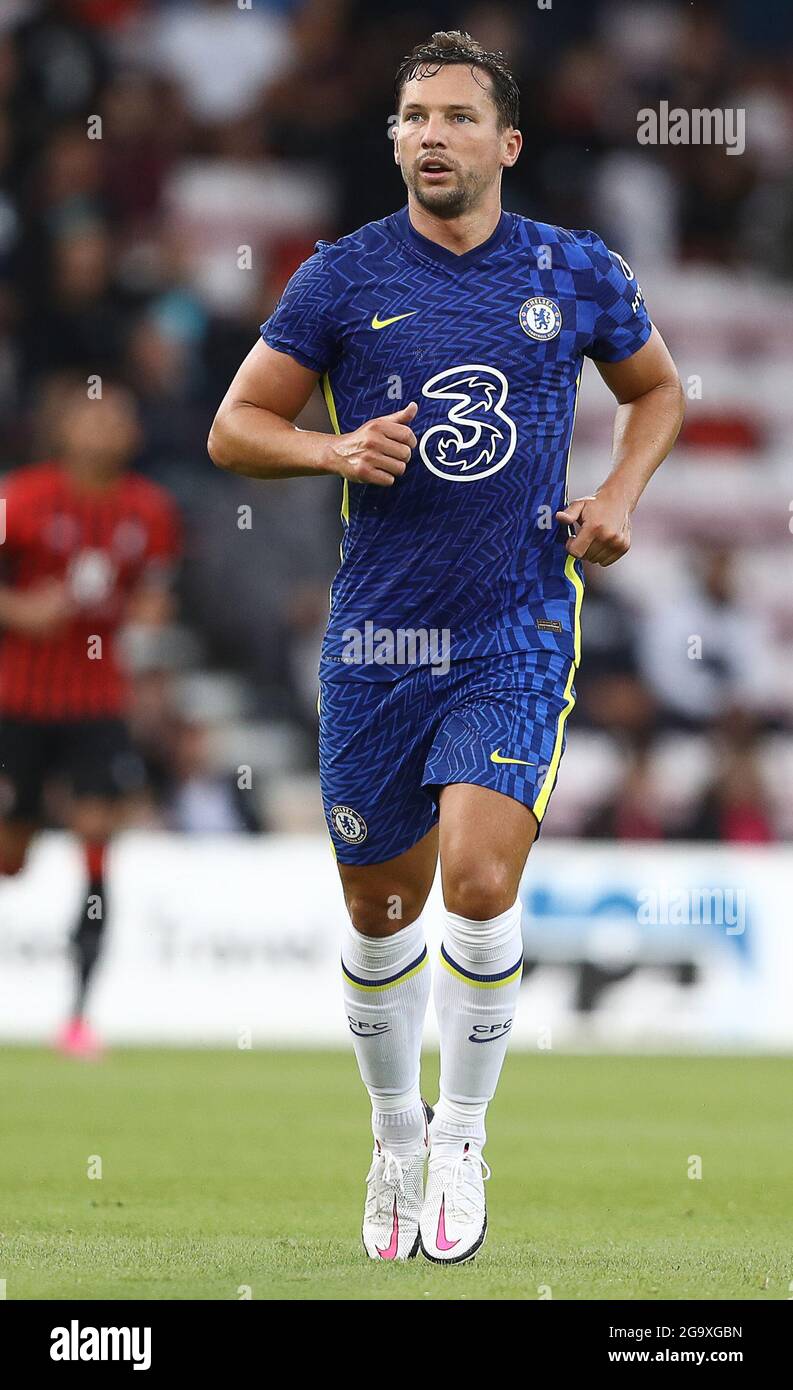 Bournemouth, England, 27th July 2021. Danny Drinkwater of Chelsea during the Pre Season Friendly match at the Vitality Stadium, Bournemouth. Picture credit should read: Paul Terry / Sportimage Stock Photo