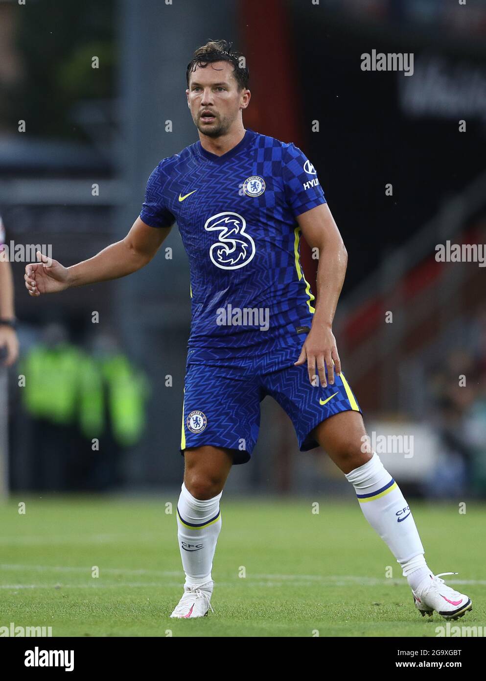Bournemouth, England, 27th July 2021. Danny Drinkwater of Chelsea during the Pre Season Friendly match at the Vitality Stadium, Bournemouth. Picture credit should read: Paul Terry / Sportimage Stock Photo