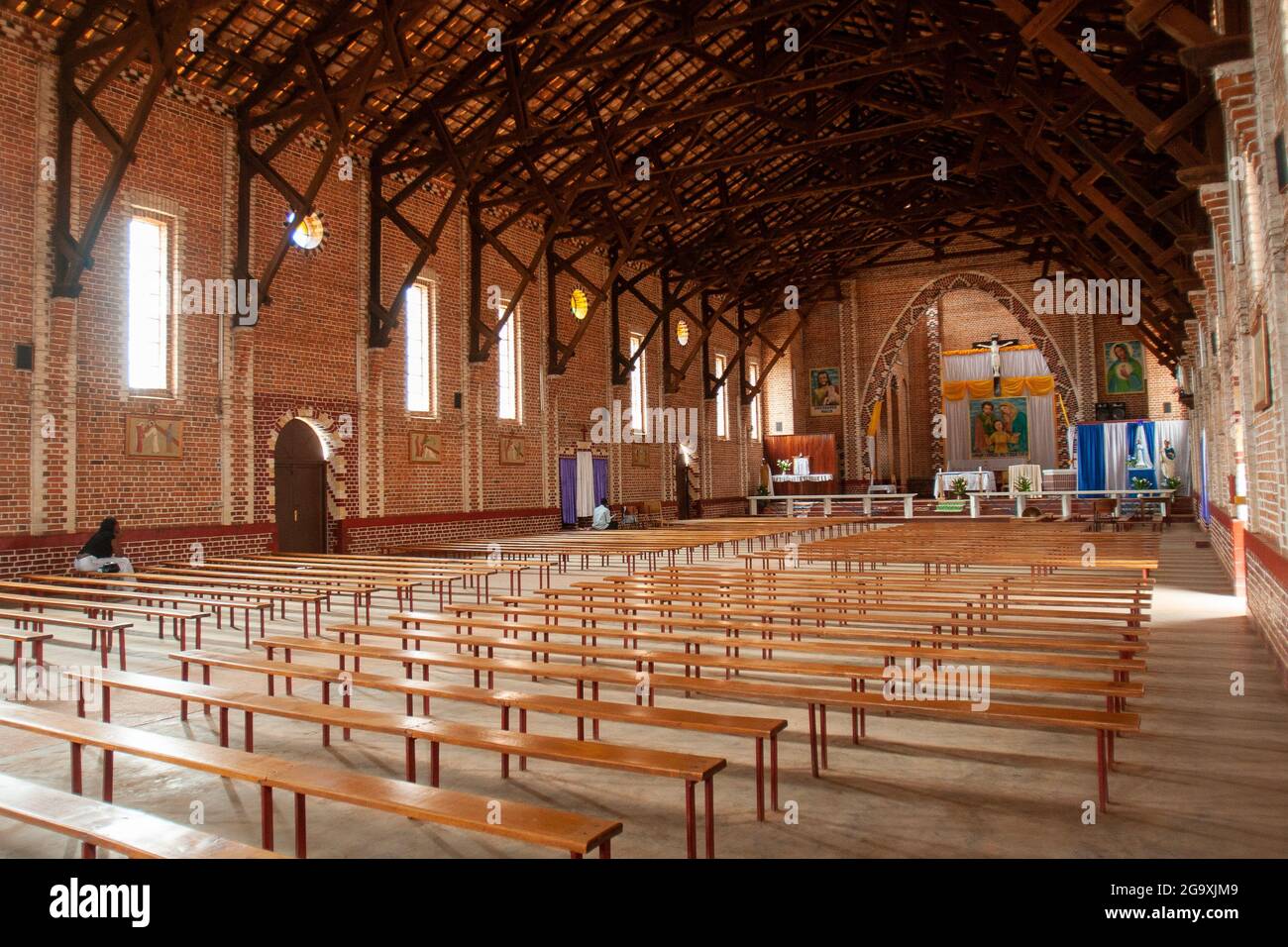 Sainte Famillie Church Kigali Rwanda Stock Photo Alamy