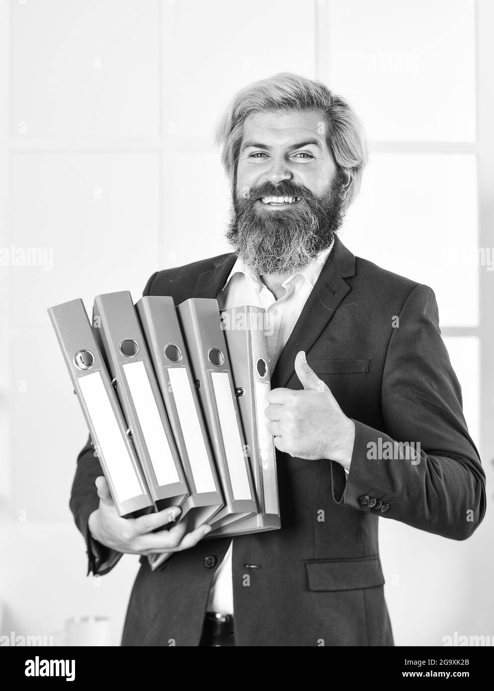 Accountant man Black and White Stock Photos & Images - Alamy