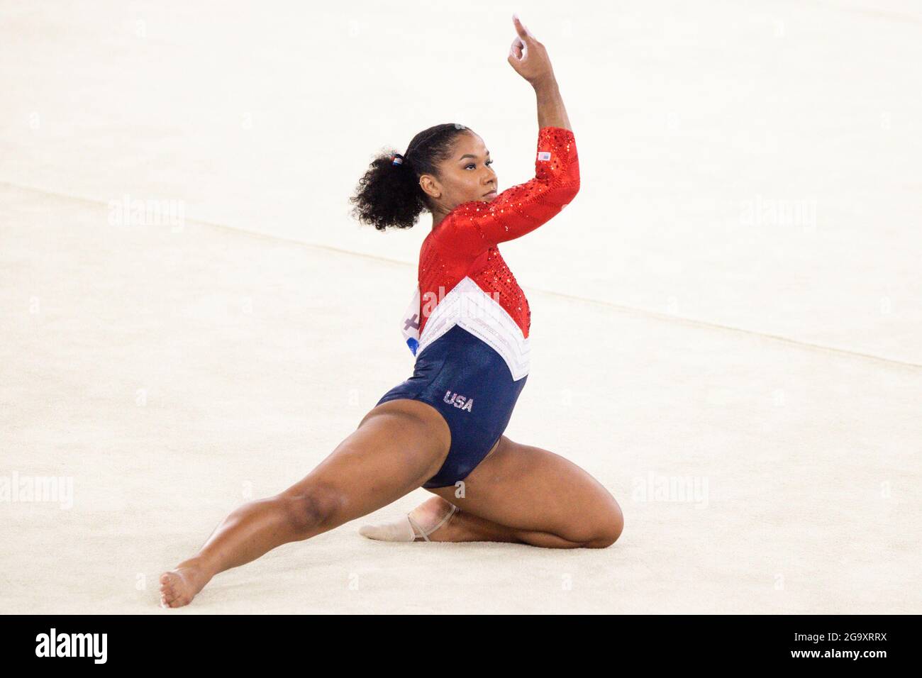 Jordan Chiles (USA Stock Photo - Alamy